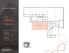 33 W Monroe St, Chicago, IL à louer Plan d’étage– Image 1 sur 1