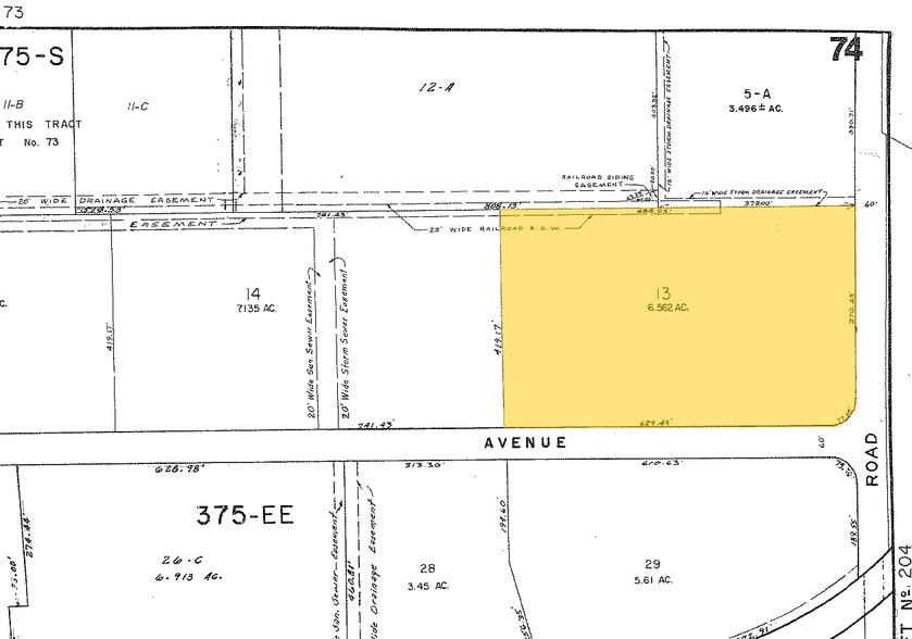 10-18 Executive Ave, Edison, NJ à louer - Plan cadastral – Image 3 sur 5