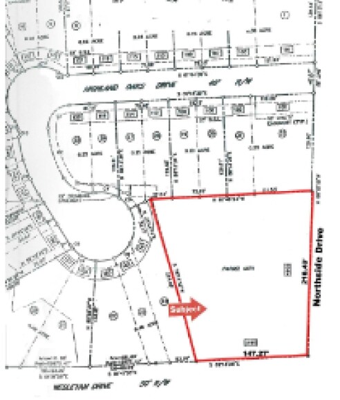 1190 Wesleyan Dr, Macon-Bibb, GA à vendre - Plan cadastral – Image 3 sur 3