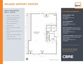 6285 S Mojave Rd, Las Vegas, NV à louer Plan d’étage– Image 1 sur 1