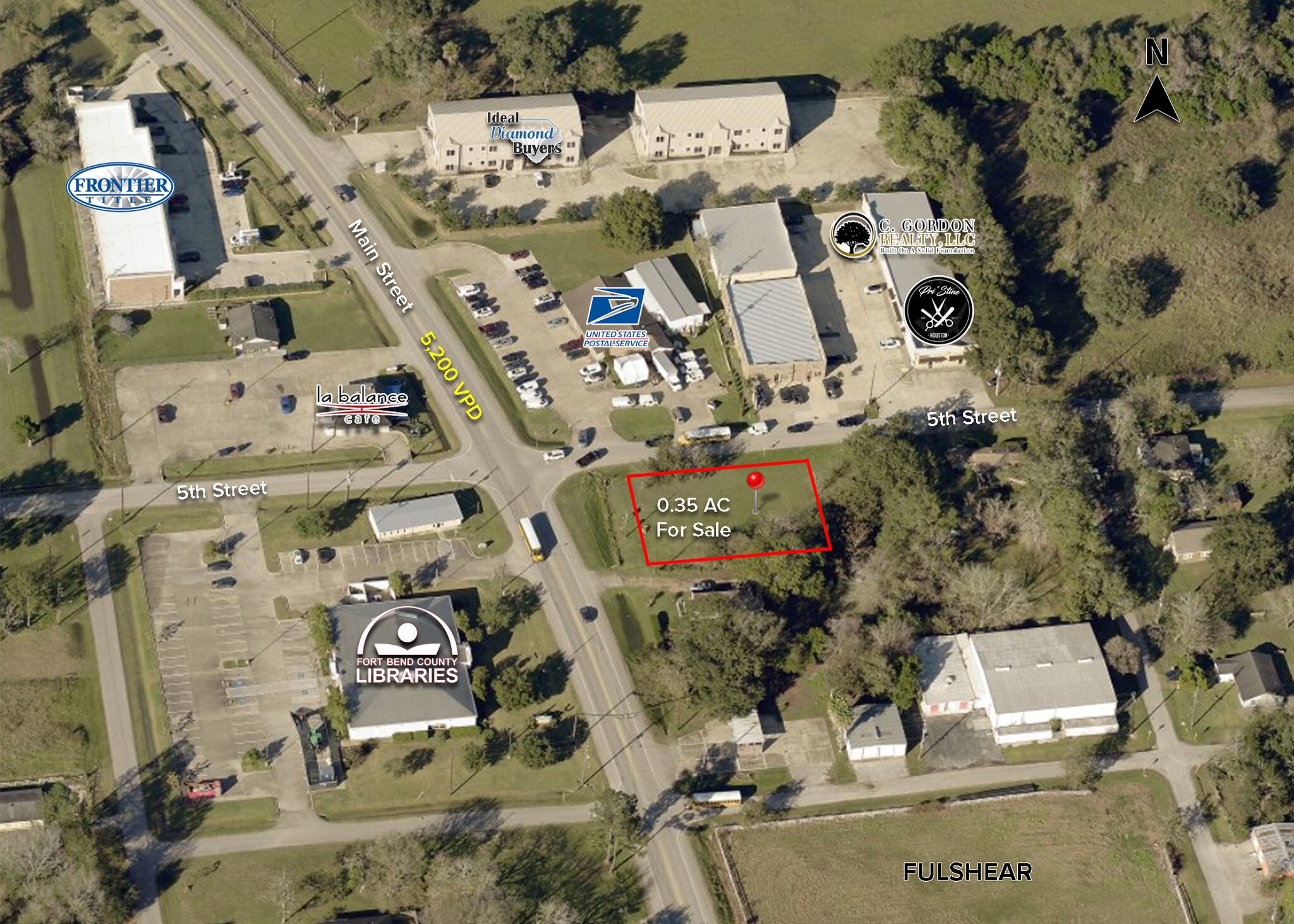 8107 Main Street, Fulshear, TX à vendre Aérien– Image 1 sur 3