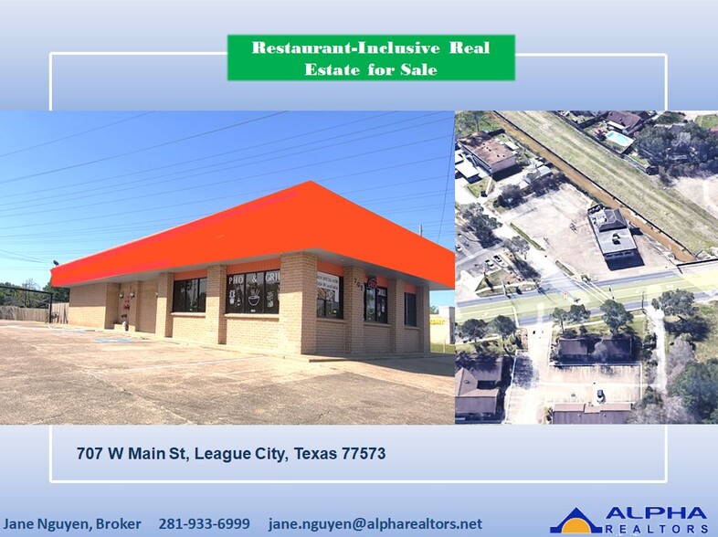 707 W Main St, League City, TX à vendre - Photo de l’immeuble – Image 1 sur 3