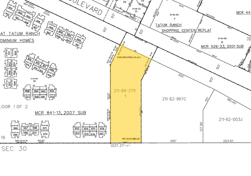 29858 N Tatum Blvd, Cave Creek, AZ à vendre - Plan cadastral – Image 2 sur 2