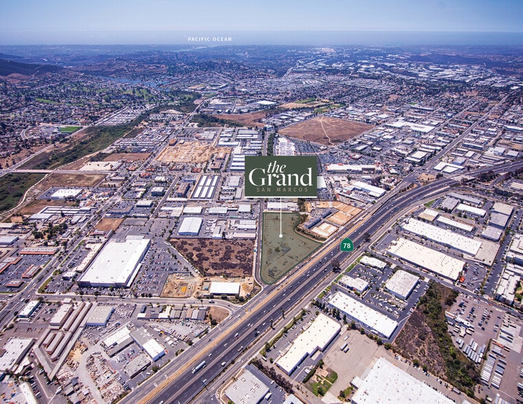 Linda Vista Drive & Grand Avenue, San Marcos, CA à vendre - Aérien – Image 1 sur 4