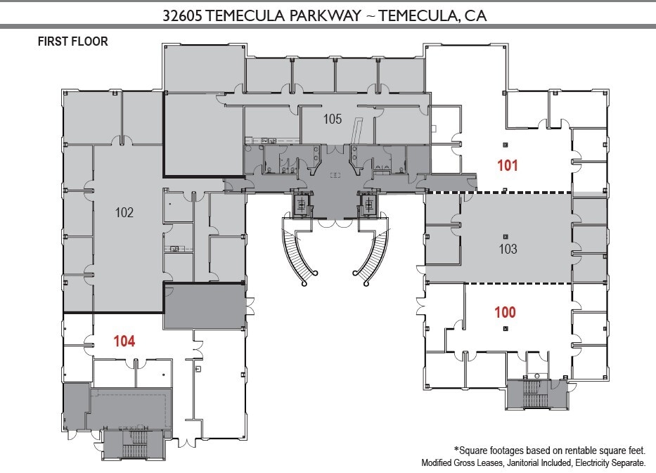 32605 Temecula Pky, Temecula, CA à louer Plan d’étage– Image 1 sur 1