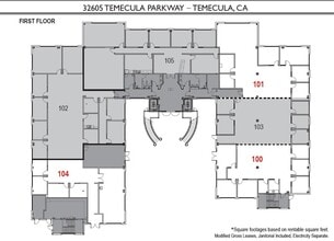 32605 Temecula Pky, Temecula, CA à louer Plan d’étage– Image 1 sur 1