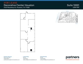 5120 Woodway Dr, Houston, TX à louer Plan de site– Image 1 sur 1