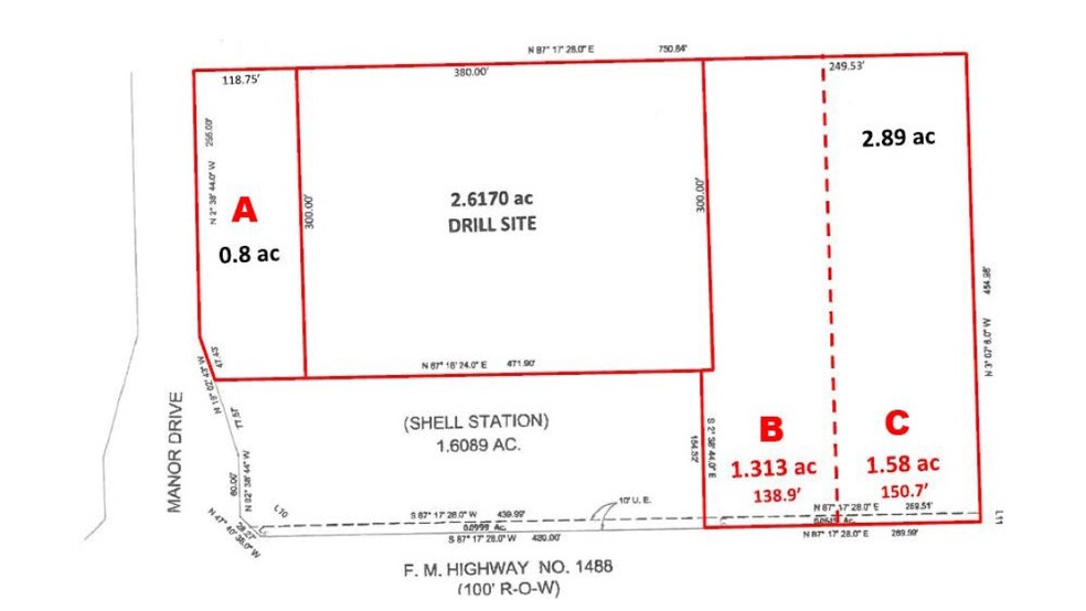 FM 1488 & Manor Dr, Magnolia, TX à vendre - Photo de l’immeuble – Image 2 sur 2