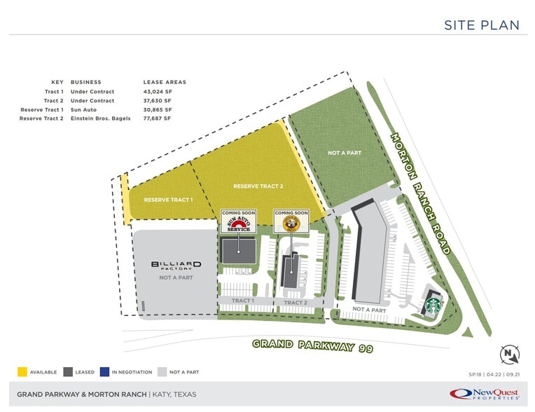 Grand Parkway & Morton Ranch Rd, Katy, TX à louer - Plan de site – Image 3 sur 3