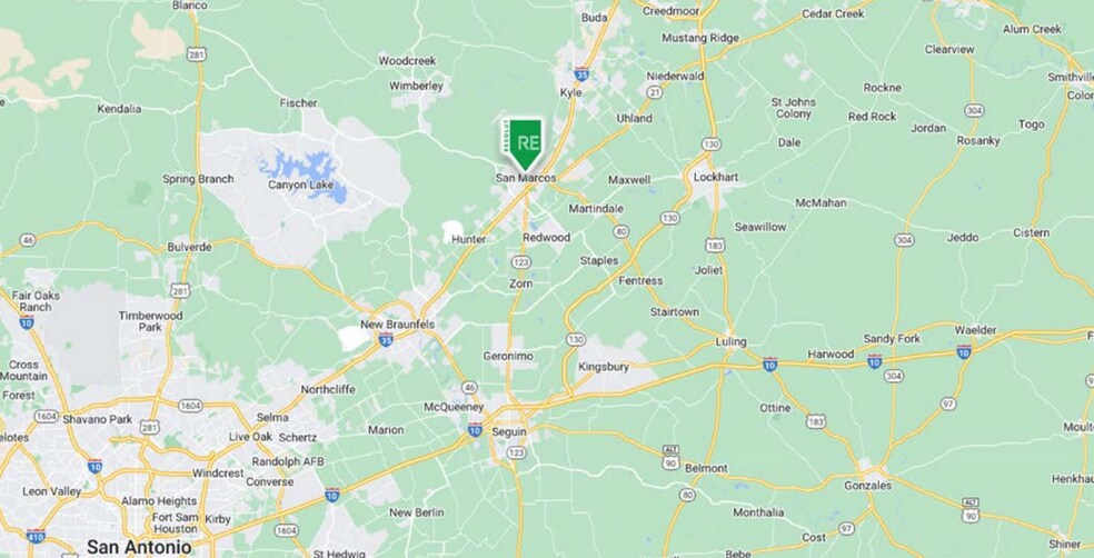 121 N Fredericksburg St, San Marcos, TX à louer - Photo de l’immeuble – Image 2 sur 7