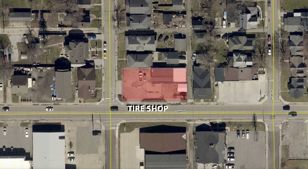 312 E 14th St, Anderson, IN à vendre - Aérien – Image 2 sur 21