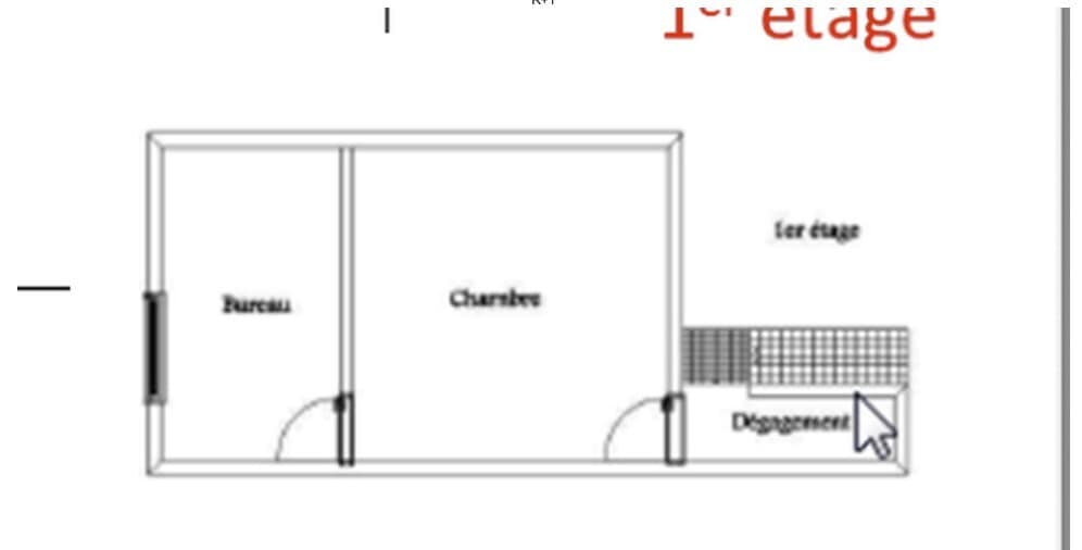 40 Bis Rue Du Faubourg Poissonnière, Paris à louer Plan d’étage– Image 1 sur 2