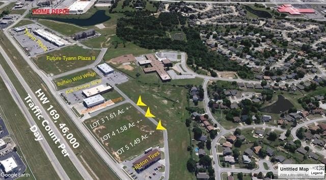 9195 N Owasso Expy, Owasso, OK à vendre - Aérien – Image 3 sur 5