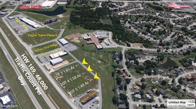 9195 N Owasso Expy, Owasso, OK à vendre - Aérien – Image 3 sur 6