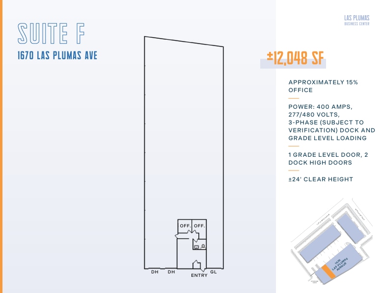 1670 Las Plumas Ave, San Jose, CA à louer Plan d’étage– Image 1 sur 1