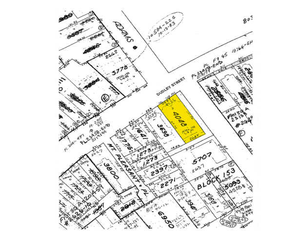 301-305 Dudley St, Roxbury, MA à vendre - Plan cadastral – Image 2 sur 8