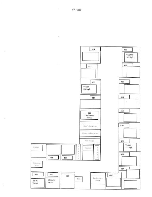 115-121 W 3rd St, Tulsa, OK à louer Plan de site– Image 1 sur 1