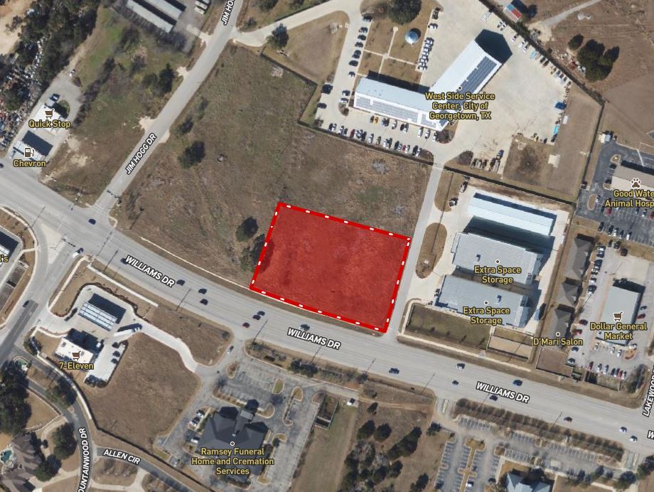 5601 & 5631 Williams, Georgetown, TX à louer Photo de l’immeuble– Image 1 sur 3