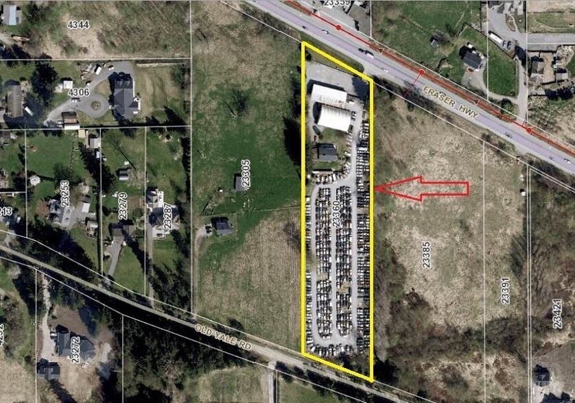 23360 Fraser Hwy, Langley, BC à louer - Aérien – Image 2 sur 9