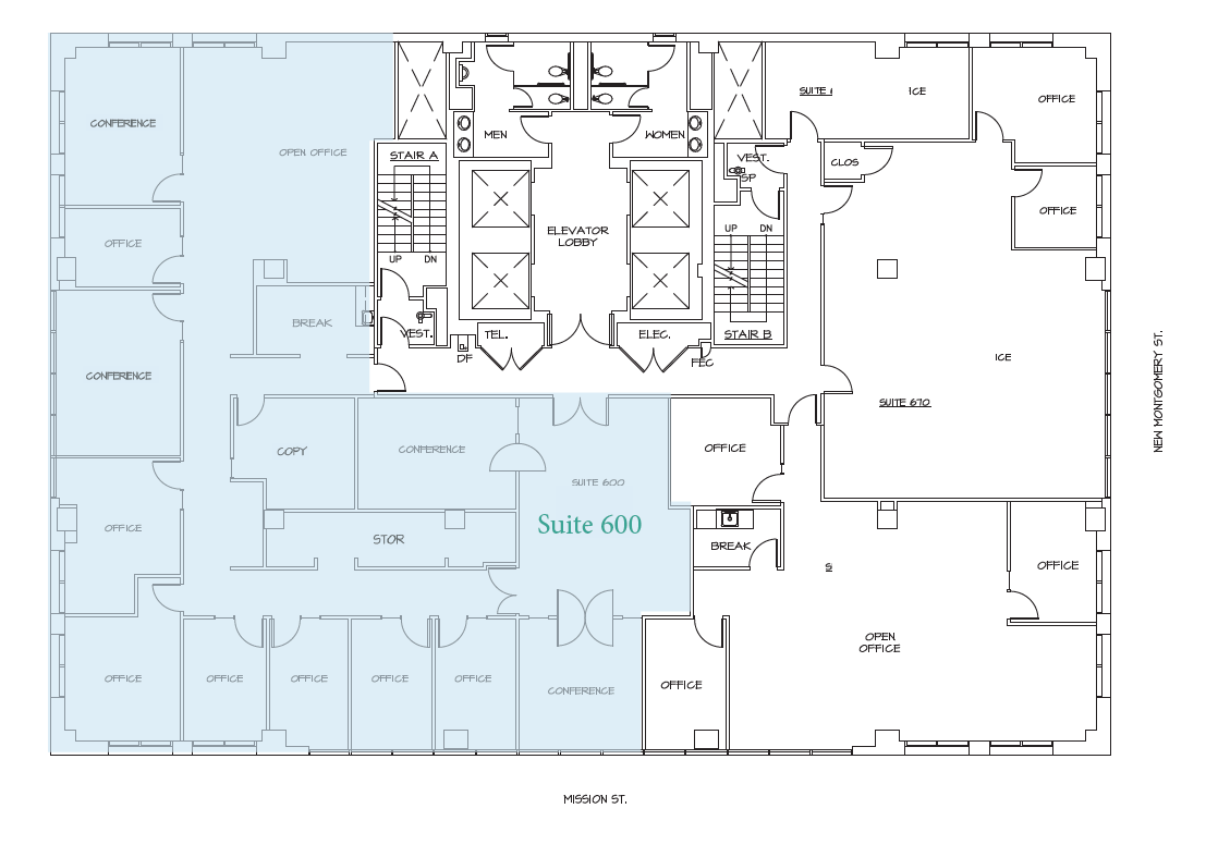 90 New Montgomery St, San Francisco, CA à louer Photo de l’immeuble– Image 1 sur 1