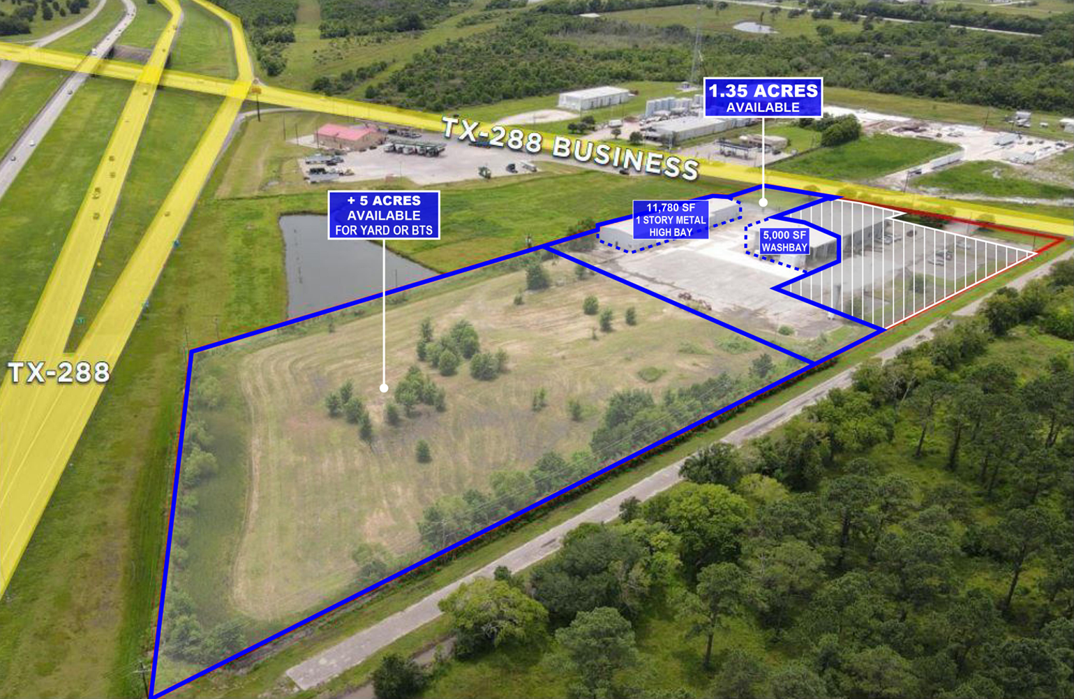 22535 N Highway 288B, Angleton, TX à louer Photo de l’immeuble– Image 1 sur 6