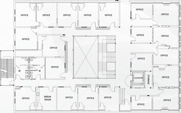 66-72 S 1st St, San Jose, CA à louer Plan d’étage– Image 1 sur 1