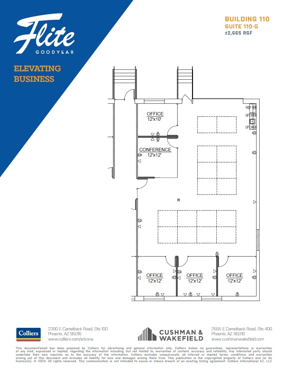 1300 S Litchfield Rd, Goodyear, AZ à louer Plan d’étage– Image 1 sur 1