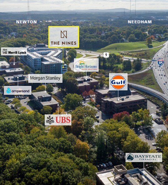 40 William St, Wellesley, MA à louer - Aérien – Image 2 sur 9