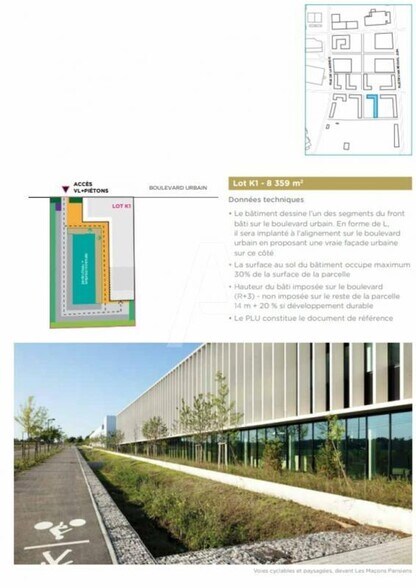 Route De La Bonde, Massy à vendre - Plan de site – Image 3 sur 7