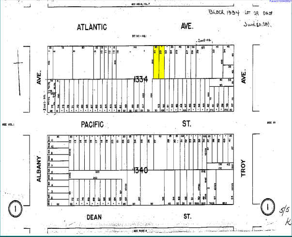 1632 Atlantic Ave, Brooklyn, NY à vendre - Plan cadastral – Image 3 sur 25