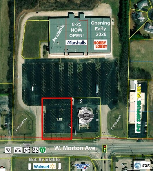 1962 W Morton Ave, Jacksonville, IL à vendre - Aérien – Image 2 sur 17