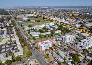 3567 Chesapeake Ave, Los Angeles, CA - Vue aérienne vue de carte - Image1