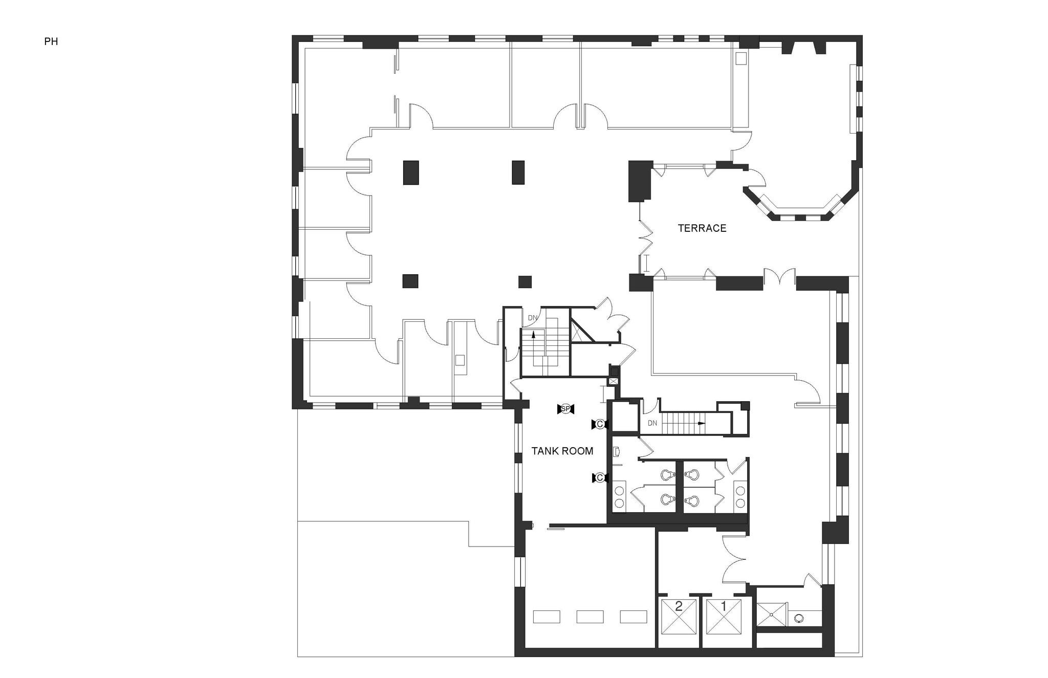 52 Vanderbilt Ave, New York, NY à louer Plan d’étage– Image 1 sur 1