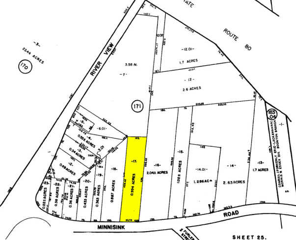 409 Minnisink Rd, Totowa, NJ à louer - Plan cadastral – Image 3 sur 12