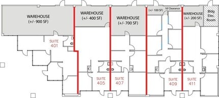 1 Technology Dr, Irvine, CA à louer Plan d’étage– Image 1 sur 1