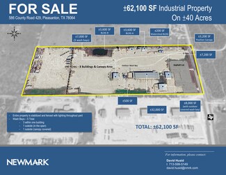 Plus de détails pour 586 County Road 429, Pleasanton, TX - Industriel/Logistique à vendre