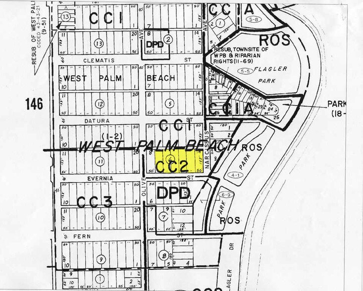 211 S Narcissus Ave, West Palm Beach, FL à vendre - Plan cadastral – Image 3 sur 47