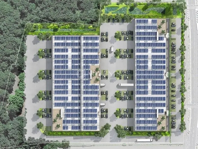 Local d’activités dans Osny à louer - Photo de l’immeuble – Image 3 sur 4