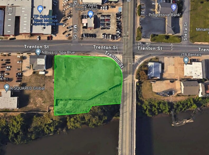 600 Trenton St, West Monroe, LA à vendre - Aérien – Image 2 sur 5