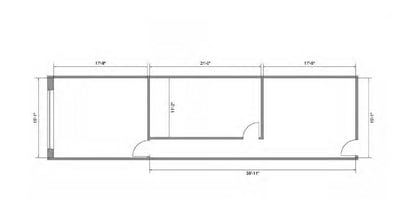 18141 Dixie Hwy, Homewood, IL à louer Plan d’étage– Image 1 sur 1