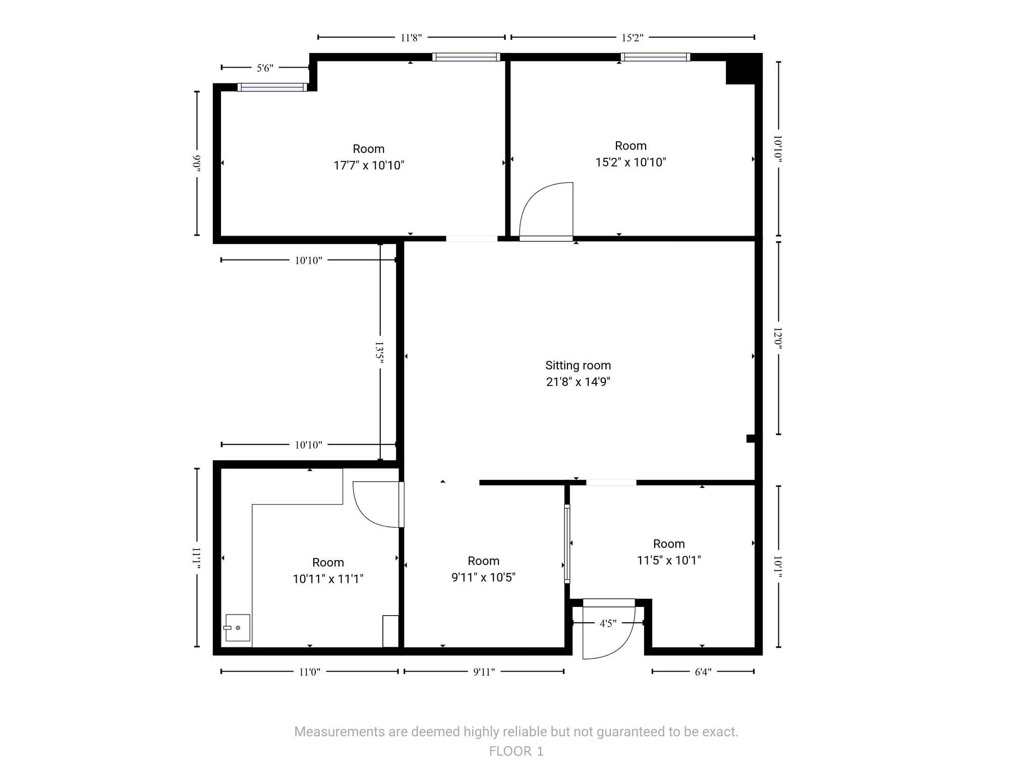 2110 E Flamingo Rd, Las Vegas, NV à louer Plan d’étage– Image 1 sur 1