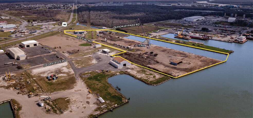 1061 Duhon Bypass Rd, Amelia, LA à vendre - Aérien – Image 2 sur 11