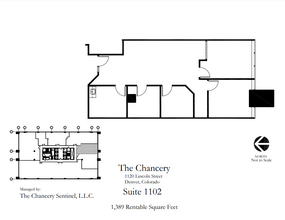 1120 Lincoln St, Denver, CO à louer Plan d’étage– Image 1 sur 1