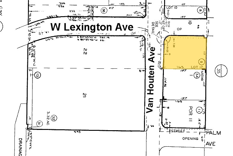 321-329 Van Houten Ave, El Cajon, CA à louer - Plan cadastral – Image 3 sur 18