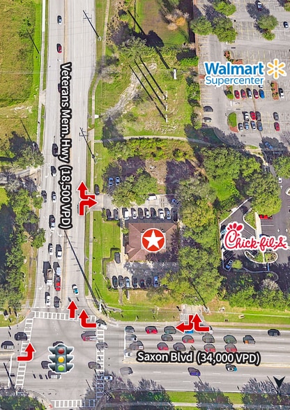 1133 Saxon Blvd, Orange City, FL à louer - Aérien – Image 2 sur 2
