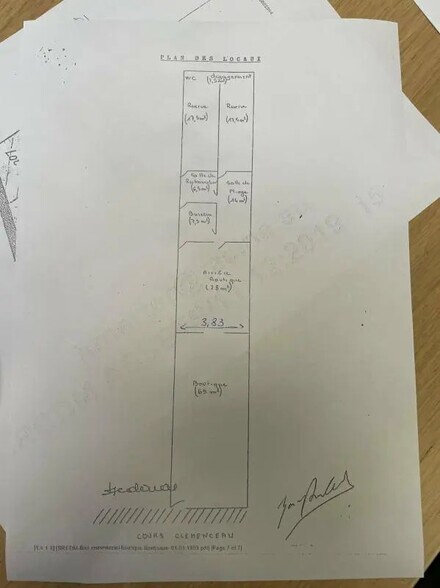 Local commercial dans Bordeaux à louer - Plan d’étage – Image 3 sur 7