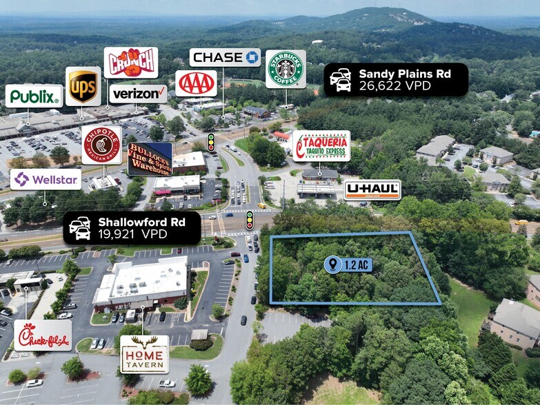 adj. to 3052 Shallowford Rd, Marietta, GA à vendre - Photo principale – Image 1 sur 9