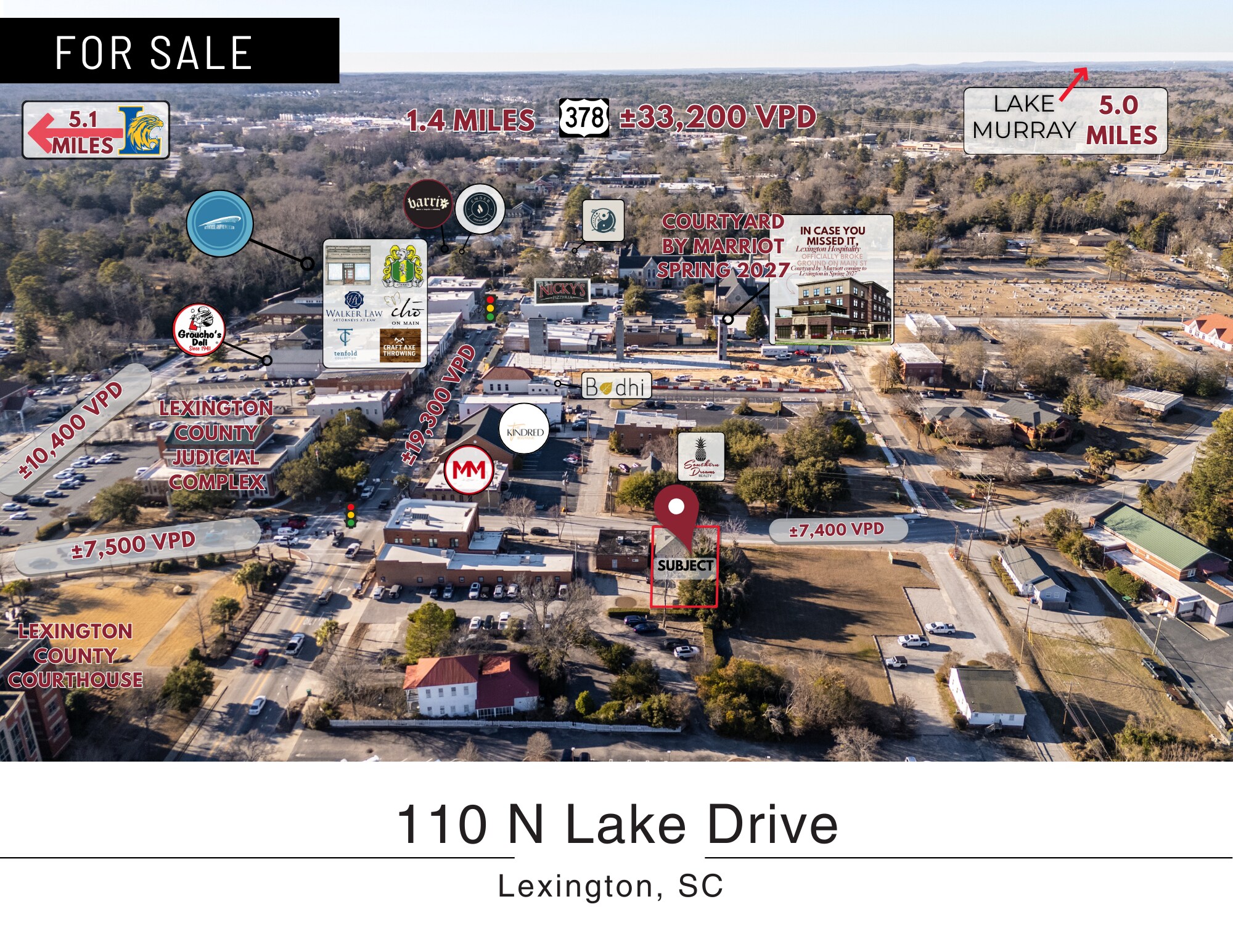 110 N Lake Dr, Lexington, SC à vendre Photo principale– Image 1 sur 12