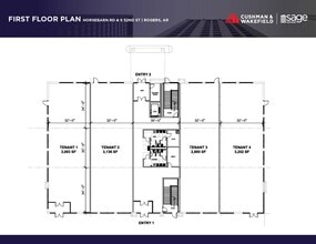 Horsebarn Rd, Rogers, AR à louer Plan d’étage– Image 1 sur 3