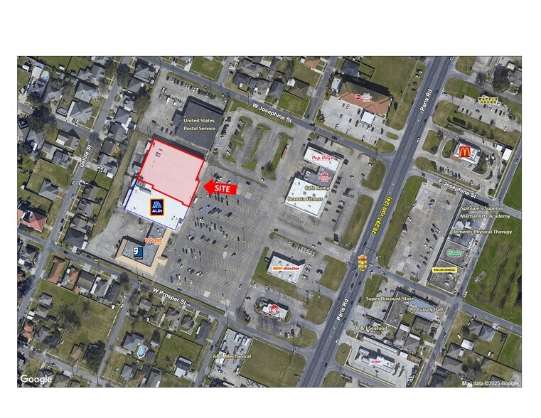 3300 Paris Rd, Chalmette, LA à louer - Aérien – Image 2 sur 4